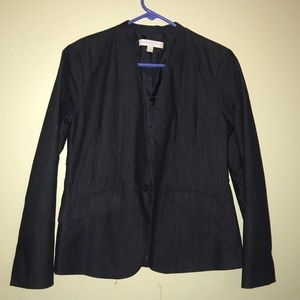 Navy/jean look blazer